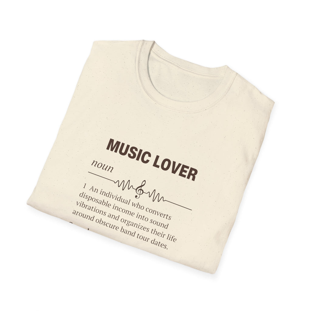 Music Lover - Dark Text