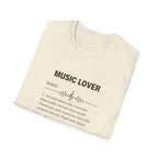 Music Lover - Dark Text
