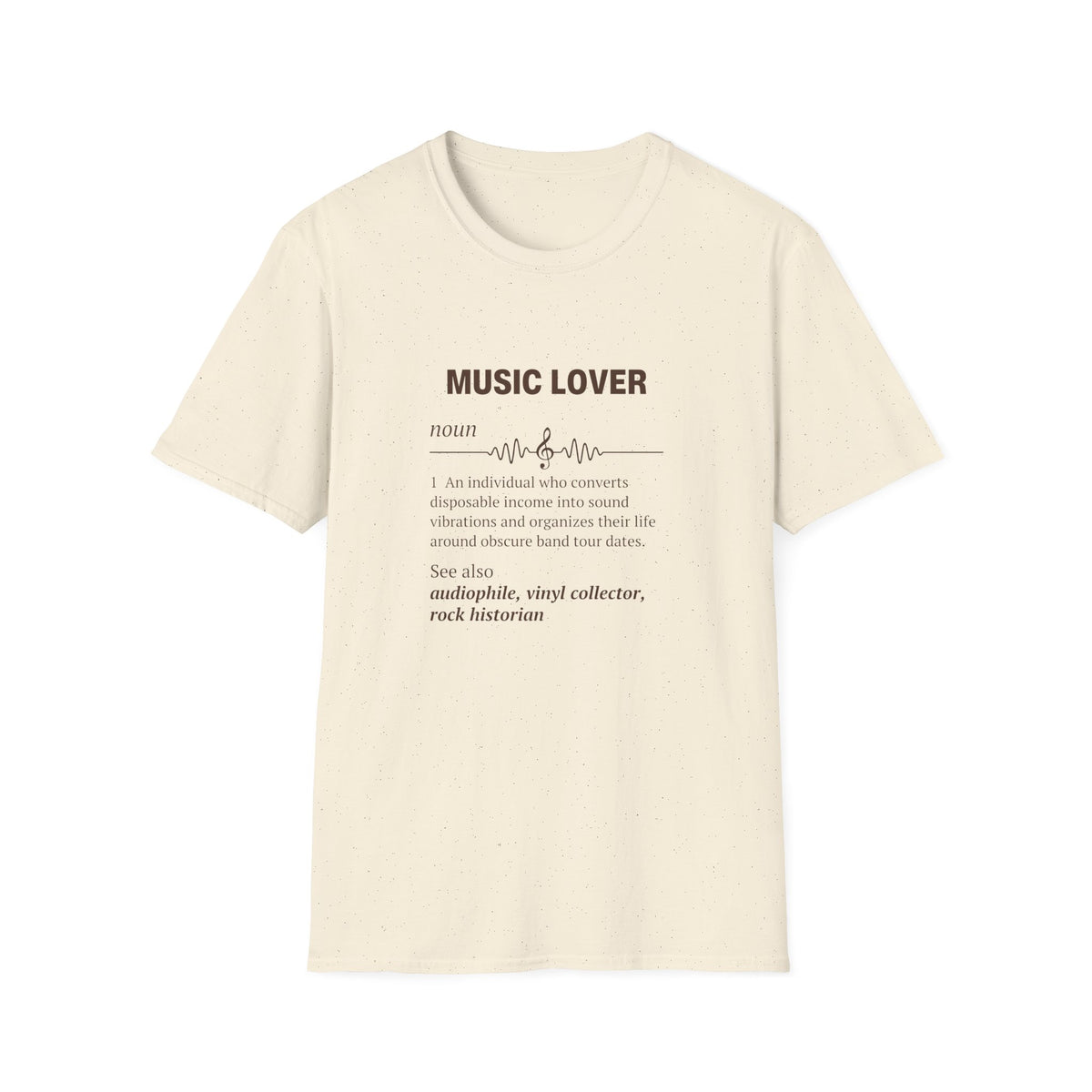 Music Lover - Dark Text