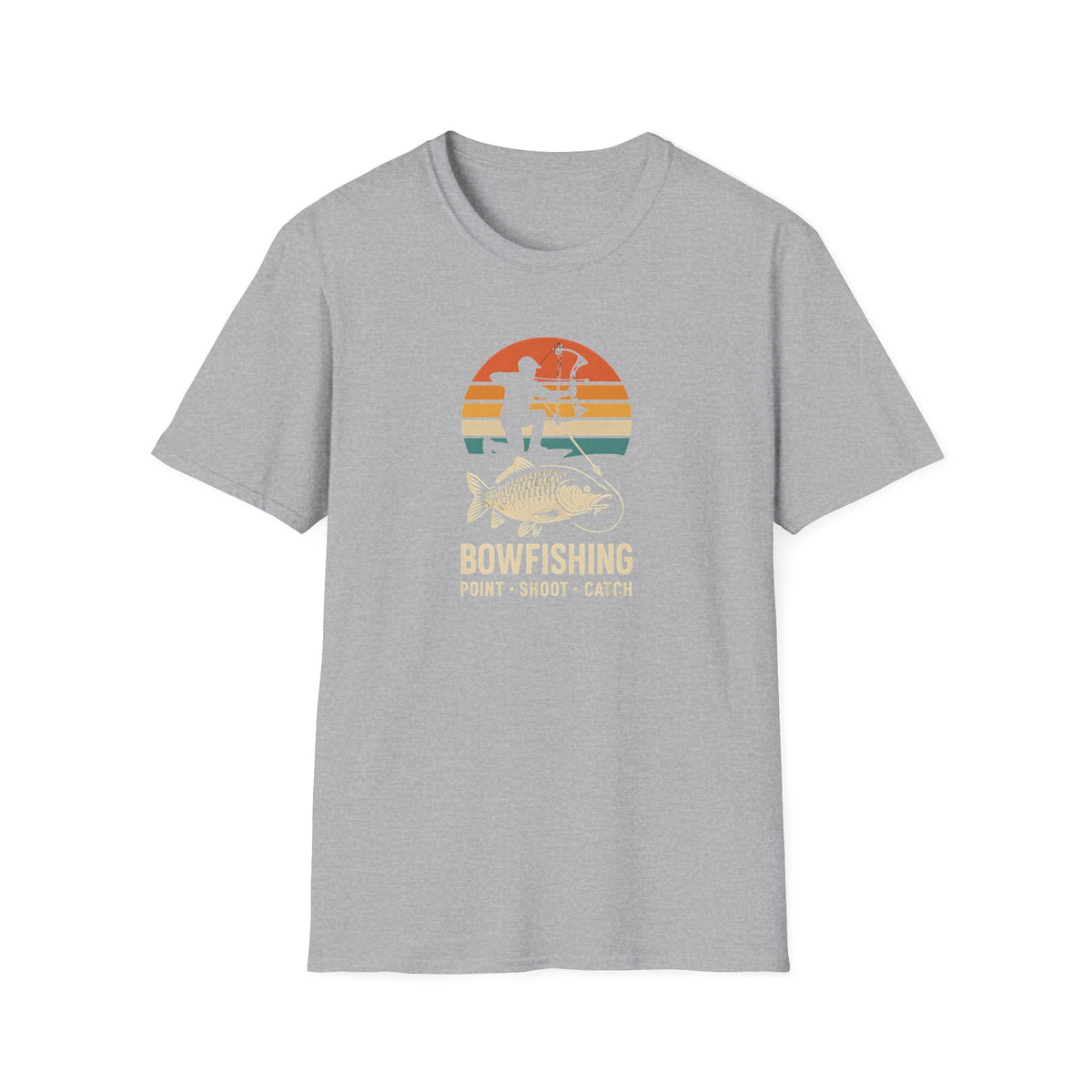 Bowfishing Point Shoot Catch T-Shirt