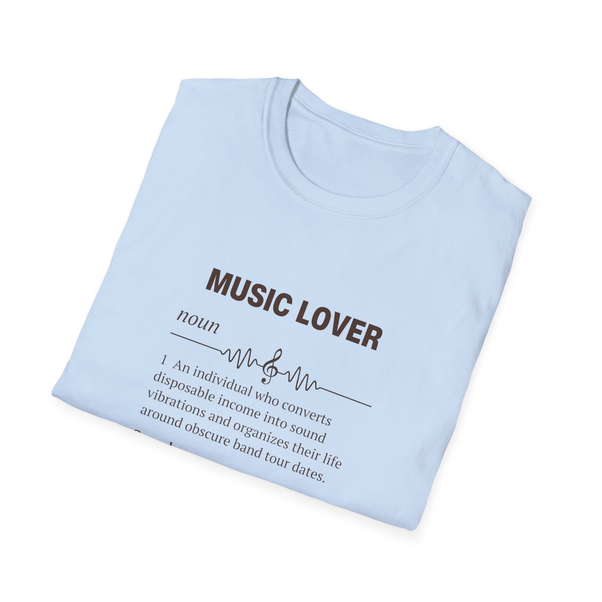 Music Lover - Dark Text