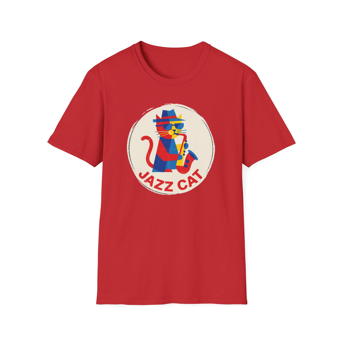 Jazz Cat Primary Colors