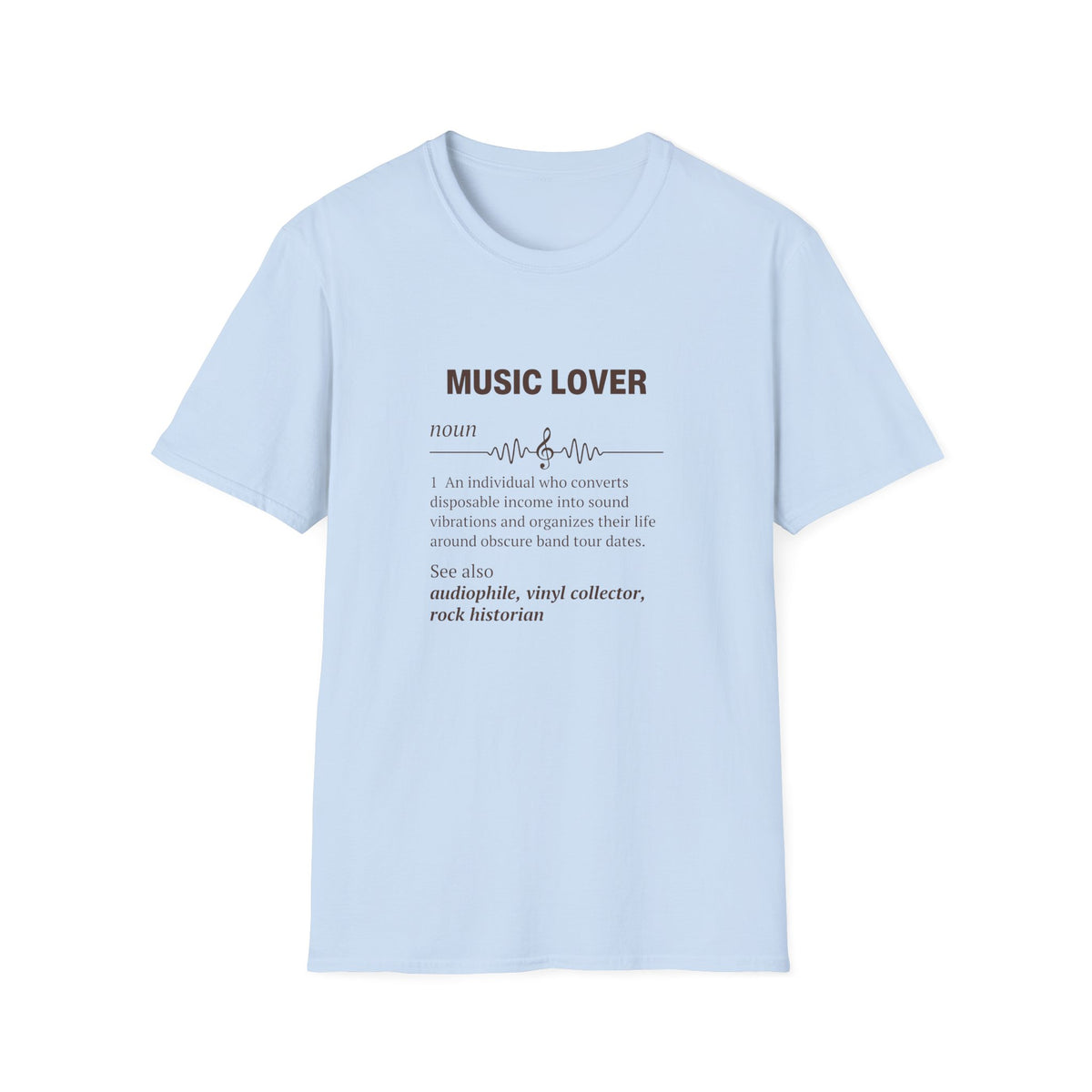 Music Lover - Dark Text