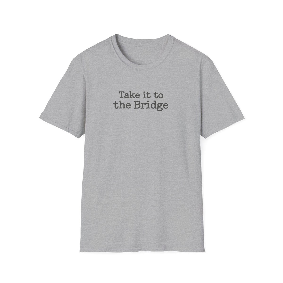 Take it to the Bridge - Dark Lettering