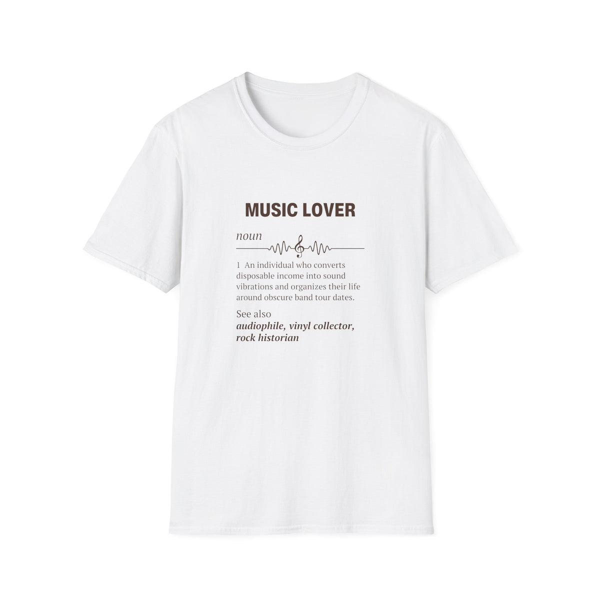 Music Lover - Dark Text