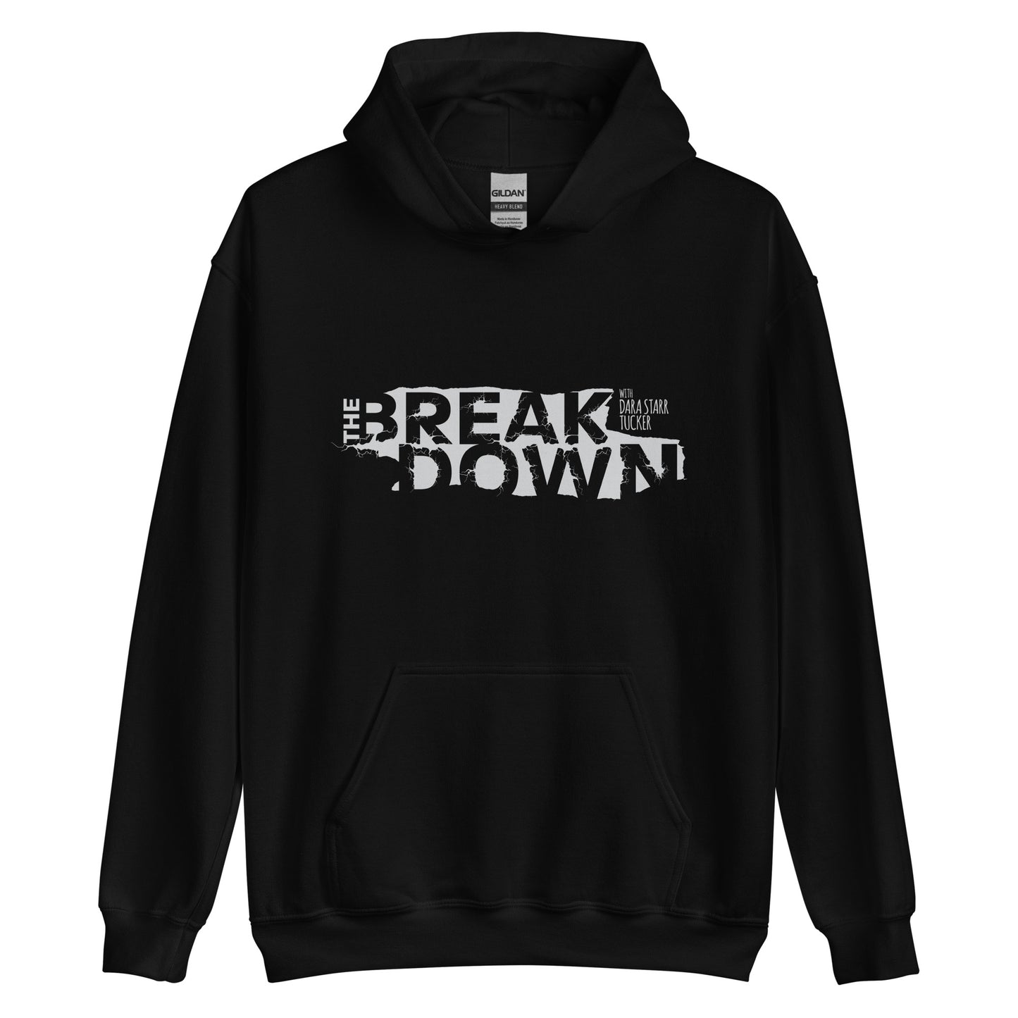 'The Breakdown' Unisex Hoodie - Black