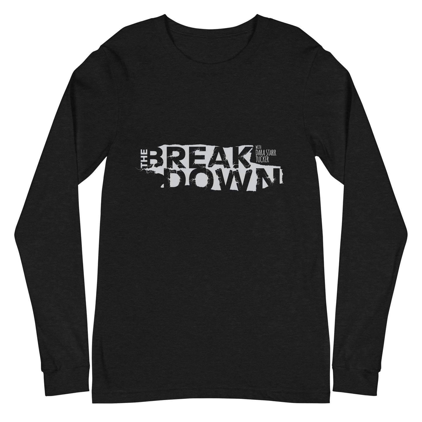 'The Breakdown' Men's Shirt - Black Unisex Long Sleeve Tee