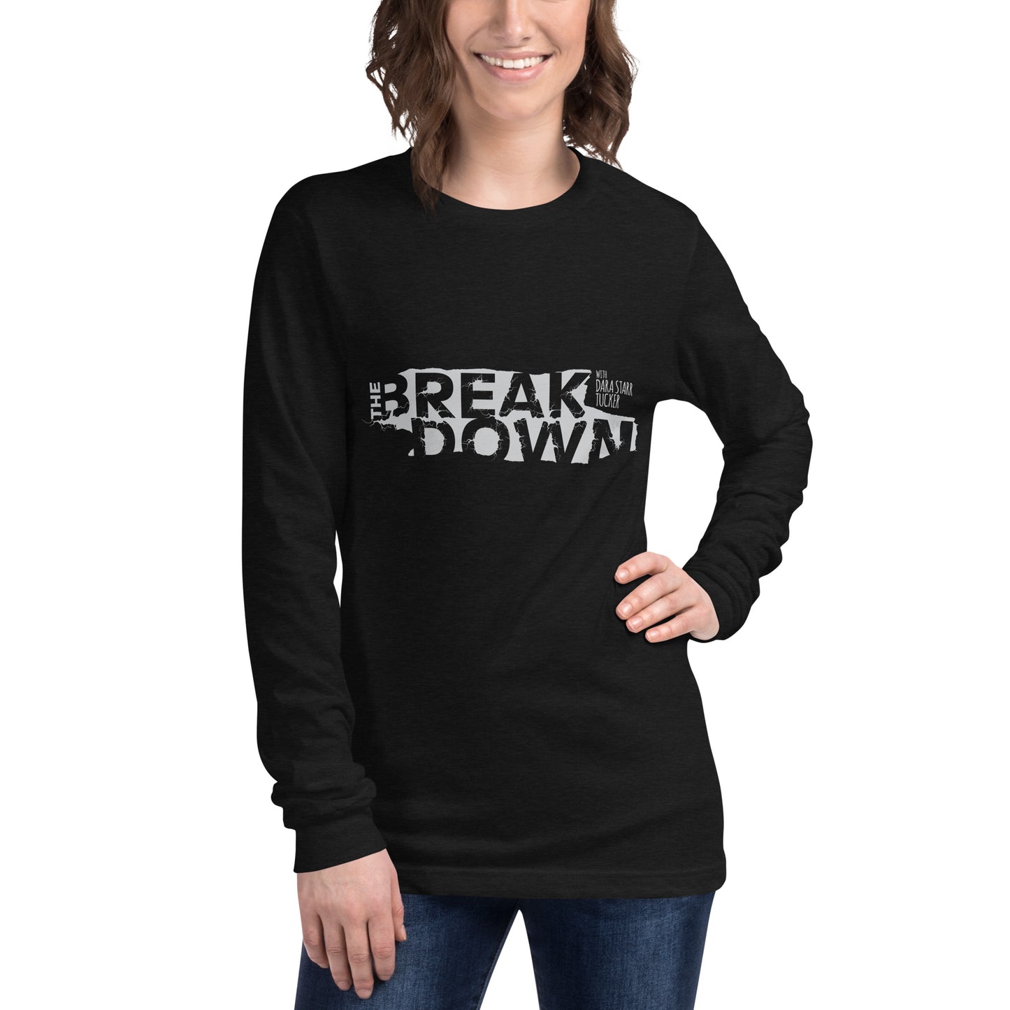'The Breakdown' Men's Shirt - Black Unisex Long Sleeve Tee