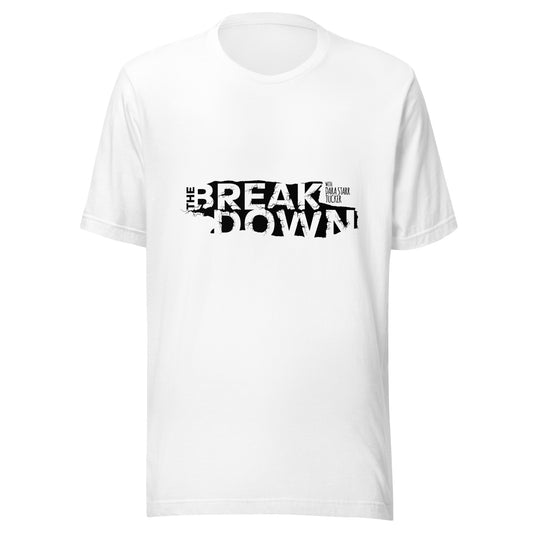 'The Breakdown' Men's Shirt - White/Silver